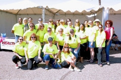HealthSouth and their volunteer group