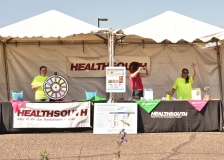 HealthSouth booth