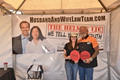 Husband and Wife Law Team booth