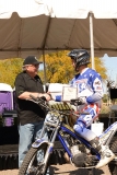 Bryan Roper accepts plaque
