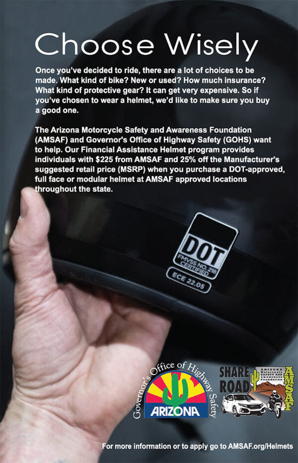 Motorcycle Helmet Assistance Program
